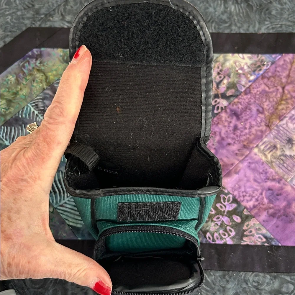 Canon Green and Black Camera Bag